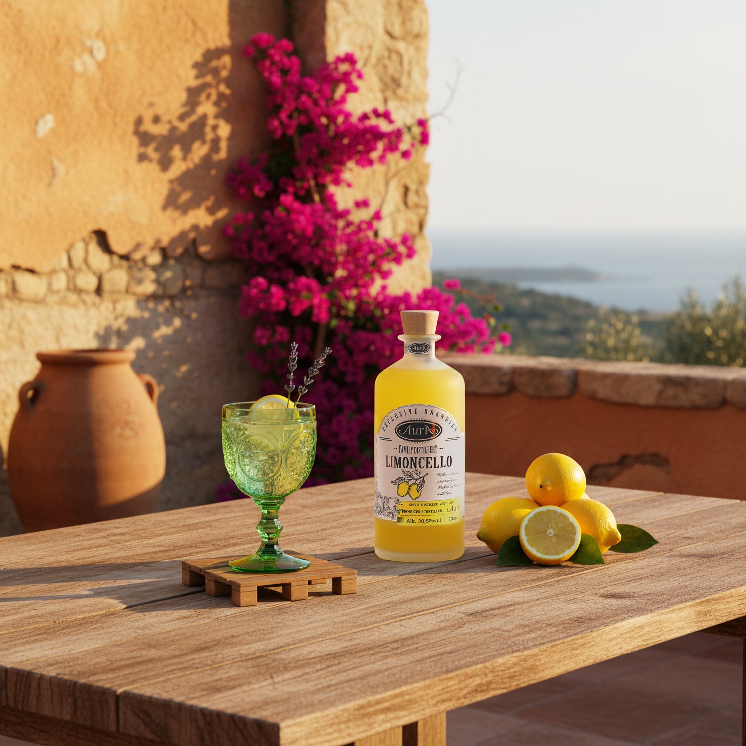 Aura Limoncello – 0,70l Flasche