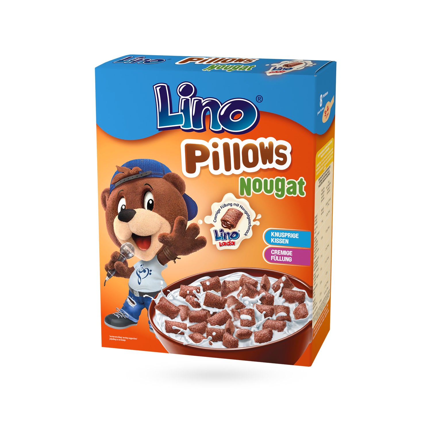 Lino Pillows Mit Lino Lada Schokofüllung Podravka 250g
