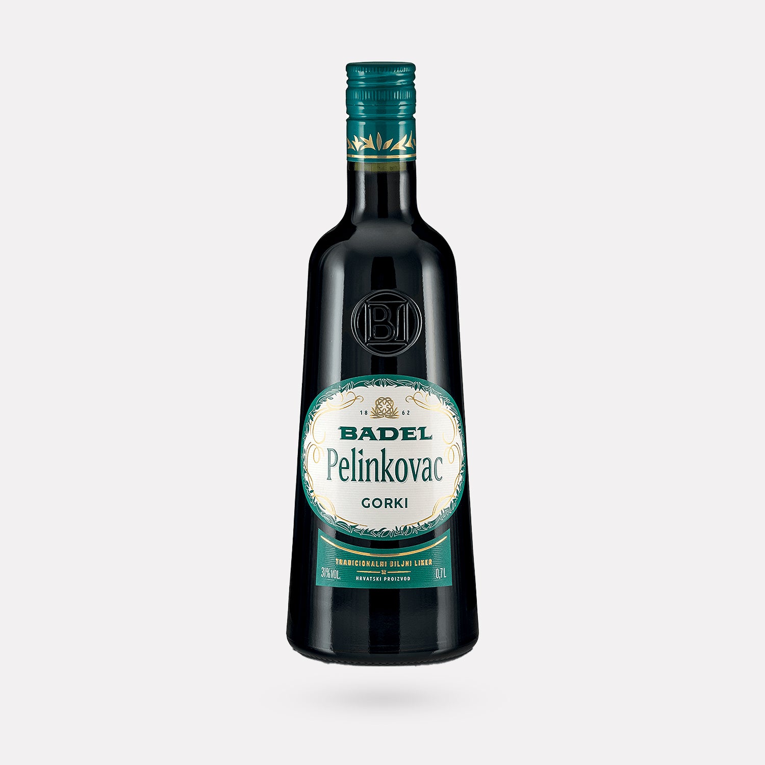 Badel Pelinkovac Gorki Kräuterlikör aus Kroatien 0,7 L Flasche