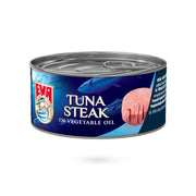 EVA Thunfisch Steak in Pflanzenöl, 160g Konserve