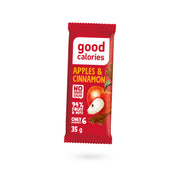 Dattelriegel mit Apfel und Zimt von Good Calories als 35g Riegel