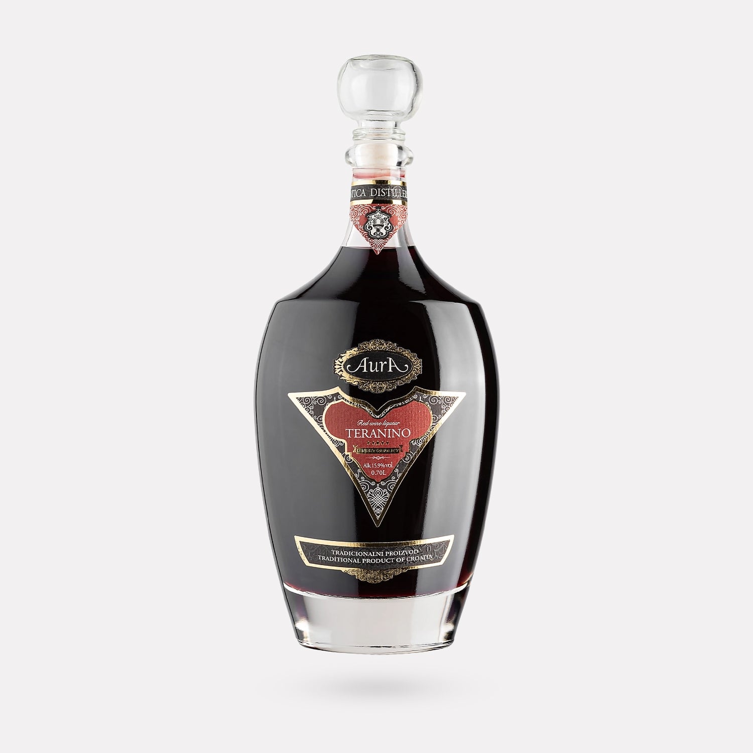Aura Teranino Rotweinlikör – 0,70l Flasche