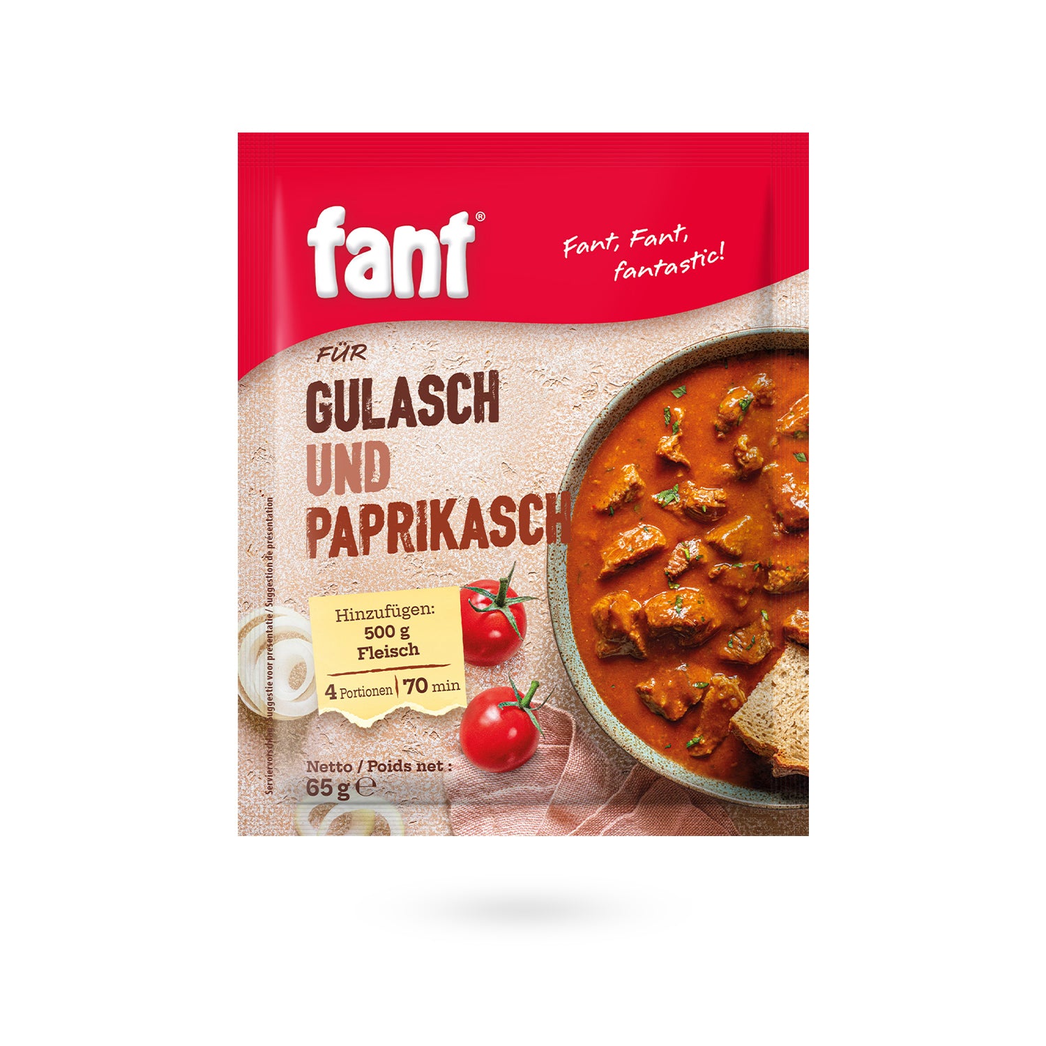 Fant for goulash and paprika, 65g bag