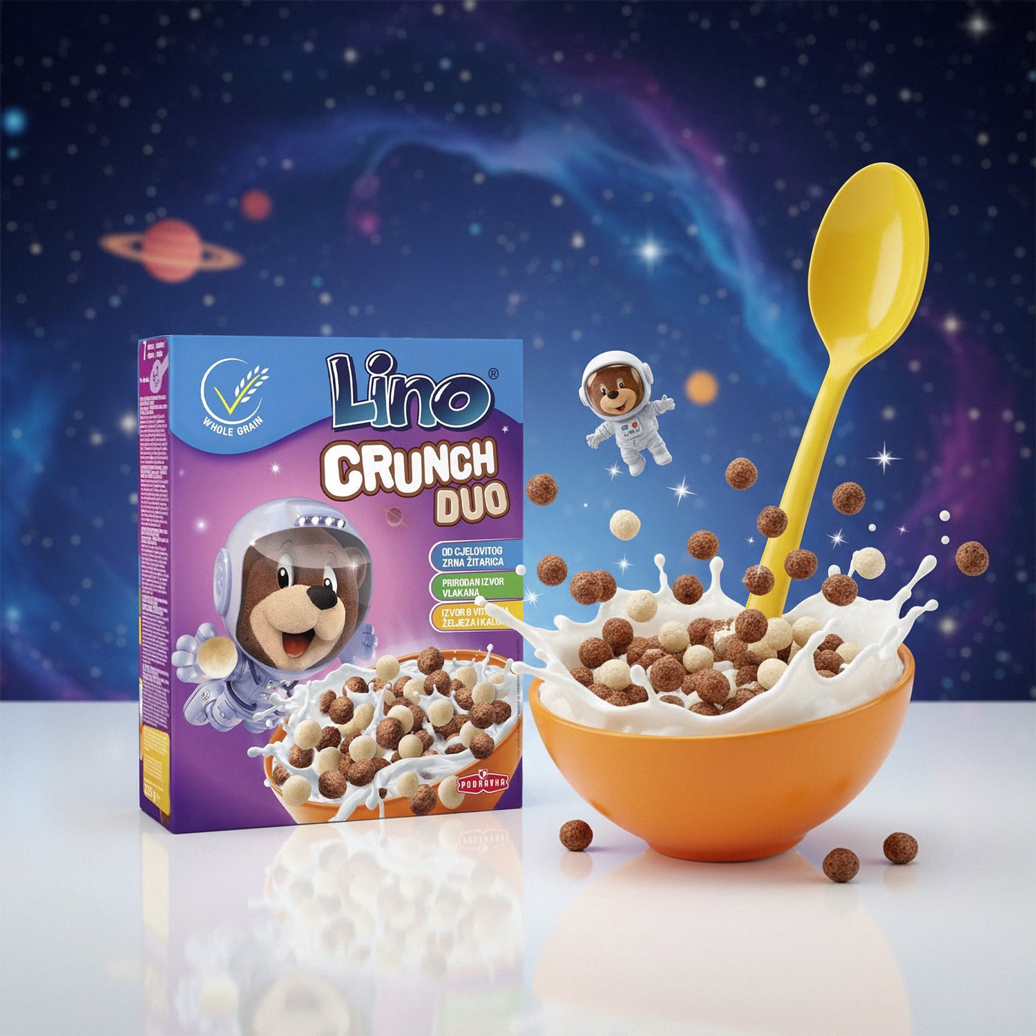 Lino Crunch Duo, 225g box