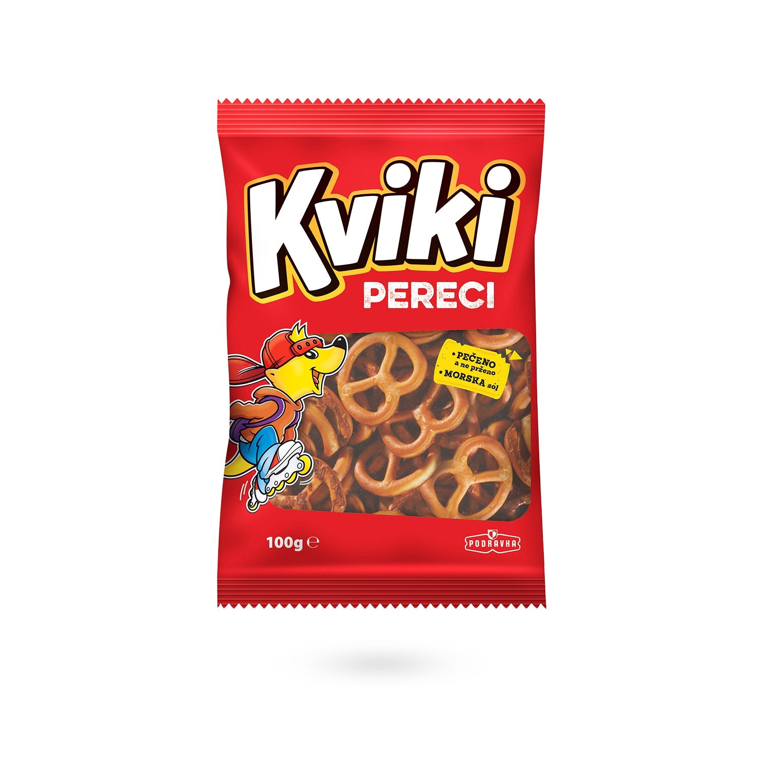 Kviki Mini Brezeln Snack von Podravka in der 100g Tüte