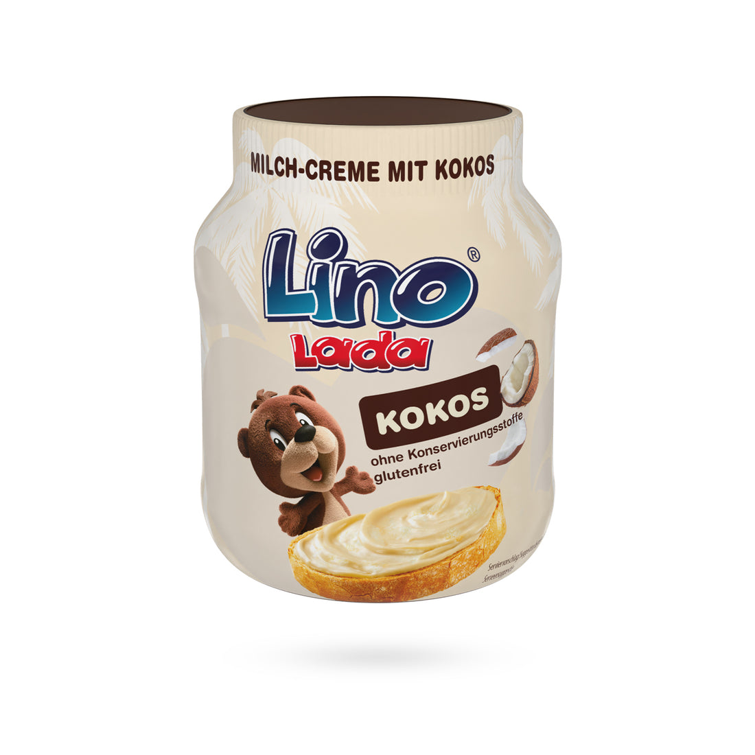 Lino Lada Milchcreme mit Kokos von Podravka im 350g Glas