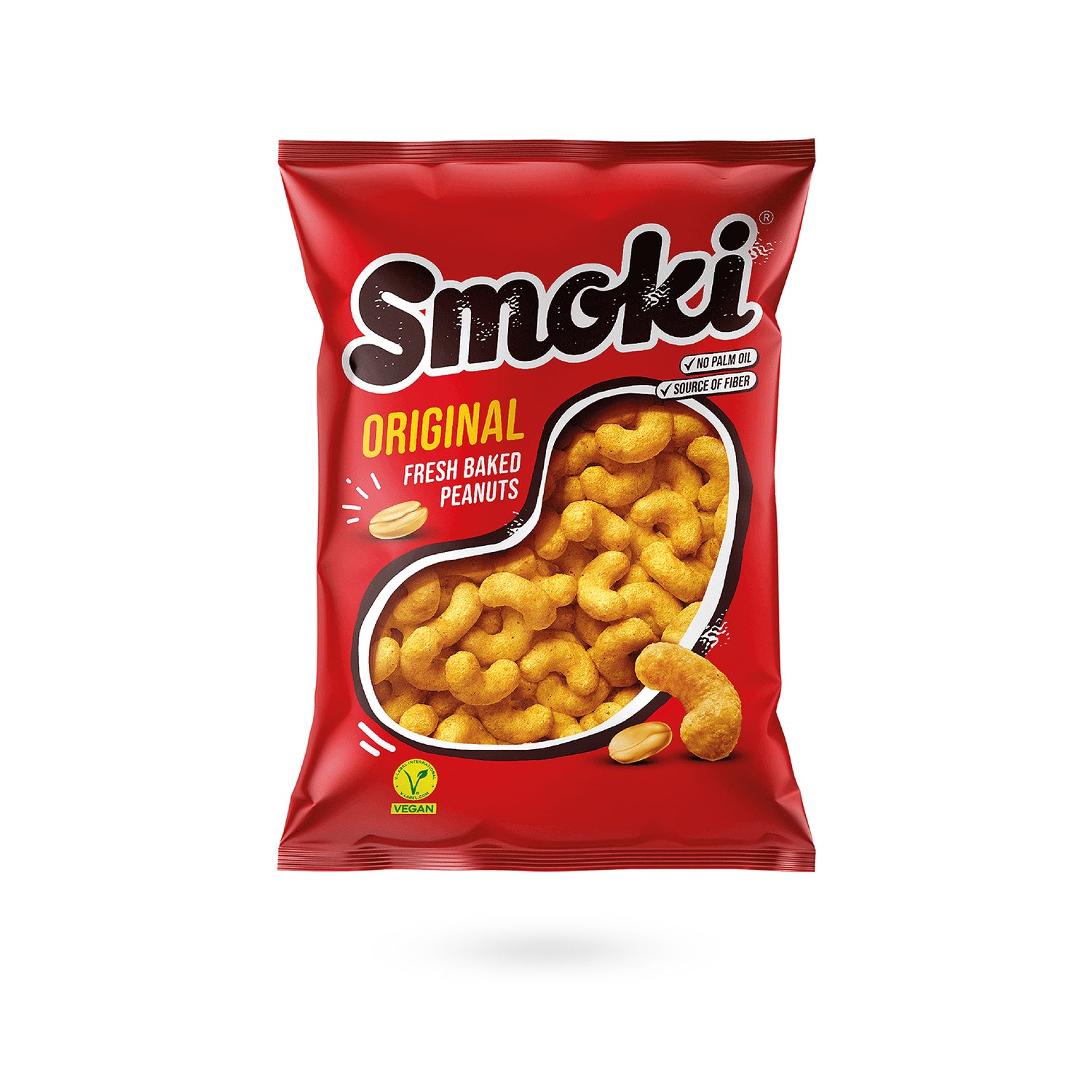 Smoki Original von Stark – knuspriger Erdnusssnack mit frisch gebackenen Erdnüssen