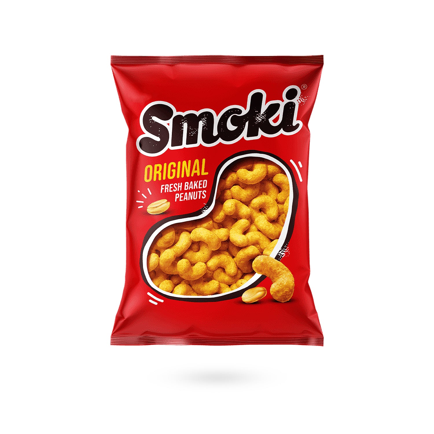 Smoki Original von Stark – knuspriger Erdnusssnack mit frisch gebackenen Erdnüssen